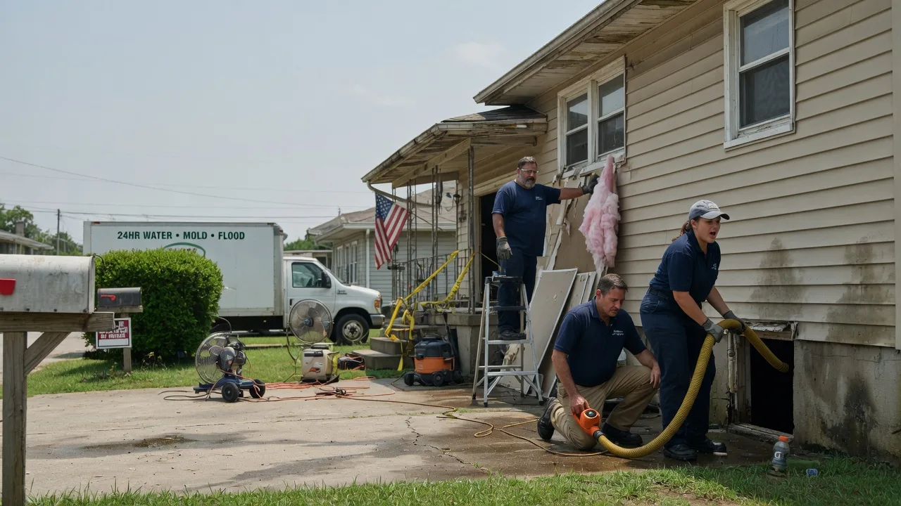 Water Damage Repair in Jerico Springs, MO near me